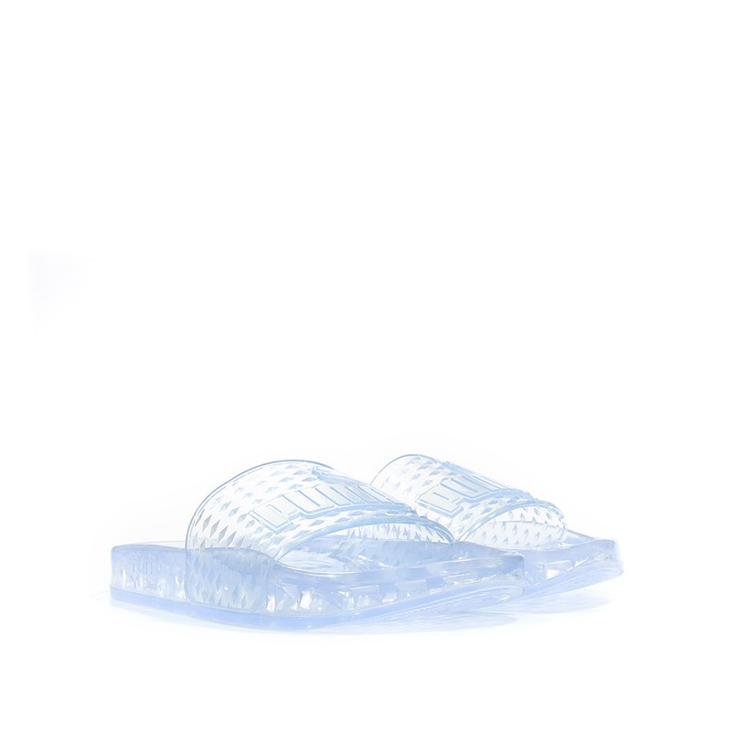 Transparent cheap puma slides